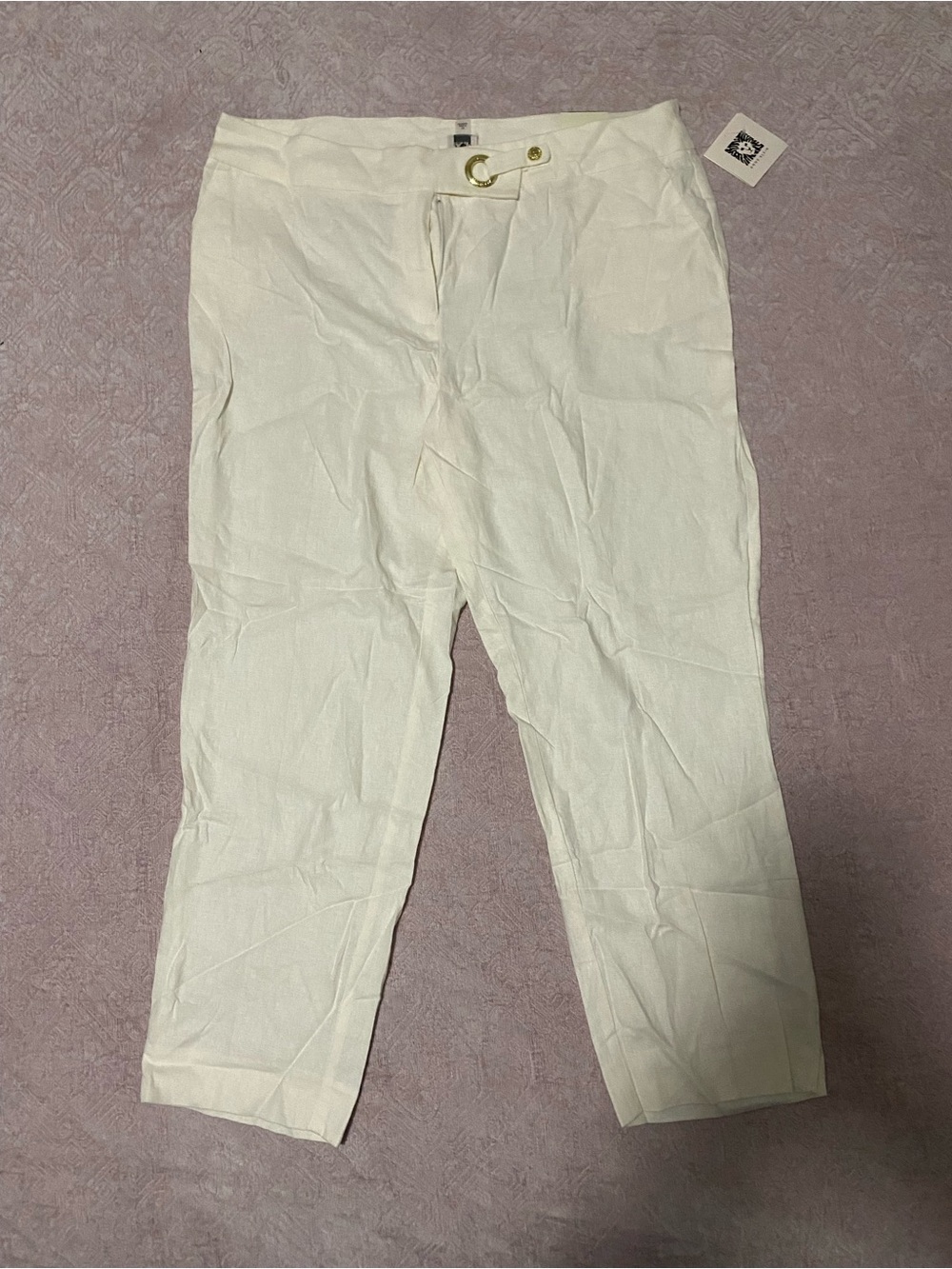 White Anne Klein Pants